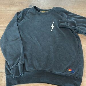 Aviator nation men’s crew sweatshirt w bolt